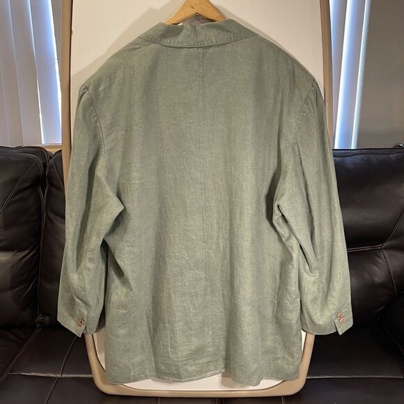 đ„Winston WoodsâSportsâCoatâLargeâGreenish/Gray - Picture 2 of 9